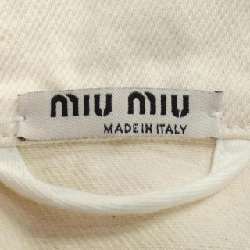 【Mã giảm giá】Áo khoác denim MIU MIU 643166