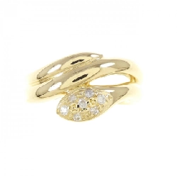 Nhẫn kim cương K18YG 0.07CT 667684