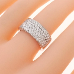 Nhẫn kim cương Pavé 750WG 1.34CT - Hàng hiệu Chính hãng 854805