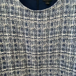 Váy vải tweed hàng xuất dư cắt mác size L 465601