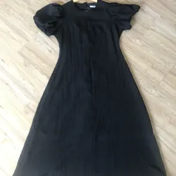 Đầm dài màu đen dưới 55kg 1008996