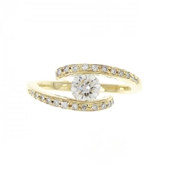 Nhẫn kim cương K18YG 0.50CT 667691