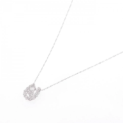 K18WG 2WAY Dây chuyền kim cương 0.08CT - Hàng hiệu Authentic 860665