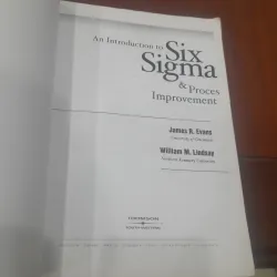 An Introduction to SIX SIGMA & Process Improvement 752966