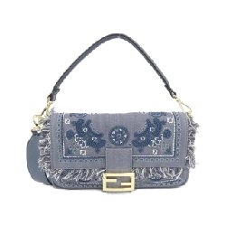 【Sản phẩm mới】Túi Fendi BAGUETTE DENIM 8BR600 AUT7