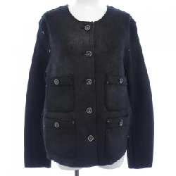 【Mã giảm giá】Áo khoác không cổ CHANEL