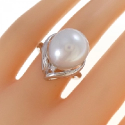 Nhẫn ngọc trai trắng Tasaki - Hàng hiệu Authentic 835556