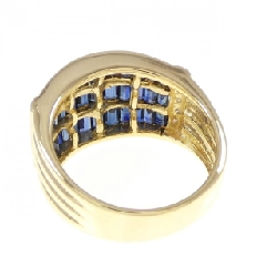 Nhẫn Sapphire K18YG 2.88CT - Hàng hiệu Chính hãng 850985