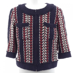 Áo khoác không cổ CHANEL P24466V15146 04A - Hàng hiệu Authentic