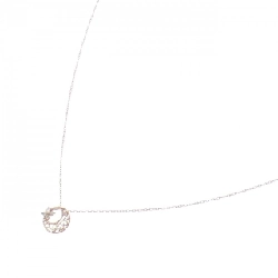 K10PG Hoa Kim Cương Dây Chuyền 0.02CT - Hàng hiệu Chính hãng 857437