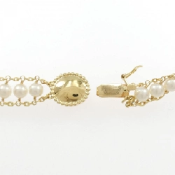 K18YG Ngọc trai Akoya Dây chuyền 3.5-4mm - Hàng hiệu Chính hãng 857262