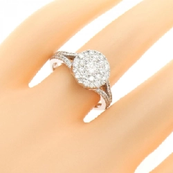 Nhẫn kim cương K18WG 0.75CT 666350