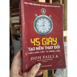45 giây tạo nên thay đổi thấu hiểu tiếp thị mạng lưới  - Don  Failla 355344