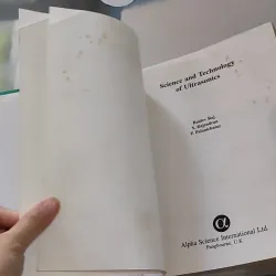 [MIỄN PHÍ BỌC SÁCH] Science And Technology Of Ultrasonics - Baldev Raj & Rajendran Palanichamy 990207