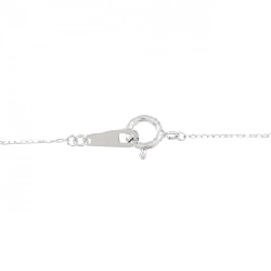 K10WG Chữ cái A Dây chuyền kim cương 0.01CT - Hàng hiệu Chính hãng 864858