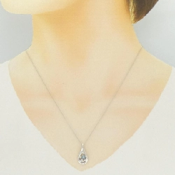 K18WG Hoa Hồng Kim Cương Dây Chuyền 0.08CT - Hàng hiệu Chính hãng 859720