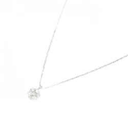 K18WG Hoa Kim Cương Dây Chuyền 0.33CT - Hàng hiệu Chính hãng 861658