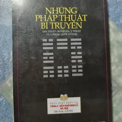 Những pháp thuật bí truyền ( Ma thuật - Bói đoán - Y thuật của Trung Quốc cổ đại) 973992