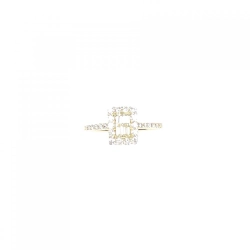 【Sản phẩm mới】Nhẫn kim cương K18YG 0.58CT 672956