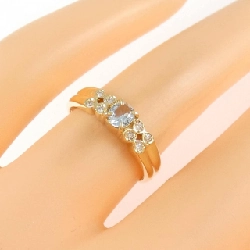 Nhẫn Aquamarine K18YG - Hàng hiệu Chính hãng 853768