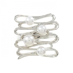 Nhẫn ngọc trai Akoya K18WG 671850