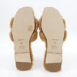 Giày sandal HERMES Oran Shearing 231288Z 659138