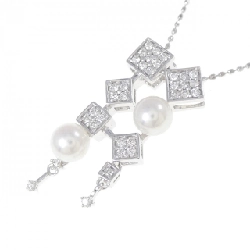 K14WG/K10WG Ngọc trai Akoya Dây chuyền - Hàng hiệu Chính hãng 857782