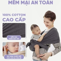 Địu vải Jumysie trợ lực cho bé sơ sinh đến 18 tháng 401157