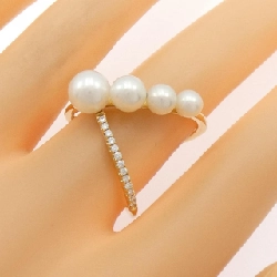 Nhẫn ngọc trai nước ngọt 750YG - Hàng hiệu Authentic 848963