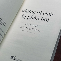 Những di chúc bị phản bội - Milan Kundera 543220
