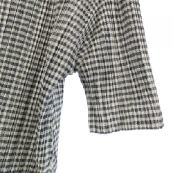 Pleats Please 2018 Kiểu kẻ ô PP81-JT593 7573012 Áo dài 633275