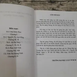 Bài giảng những vấn đề chung về Luật Hình sự và Tội phạm- Khoa Luật HS ĐH Luật 762253