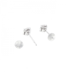 Bông tai kim cương 750WG/K18WG 0.34CT - Hàng hiệu Chính hãng 871776