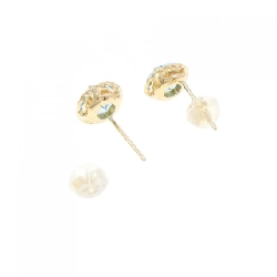 K18YG Blue Topaz Bông tai - Hàng hiệu Chính hãng 875202