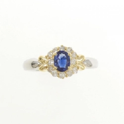 Nhẫn Sapphire PT900/K18YG 0.33CT - Hàng hiệu Chính hãng 848614
