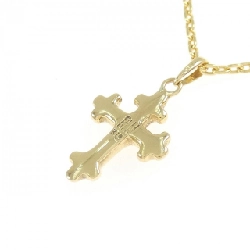 K18YG Dây chuyền hình chữ thập - Hàng hiệu Chính hãng 861141