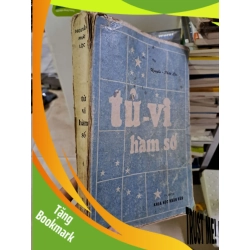 (TẶNG BOOKMARK) Tử vi hàm số mới 70% ố rách gáy Nguyễn Phát Lộc 1972 TÂM LINH - TÔN GIÁO - THIỀN RBK2908