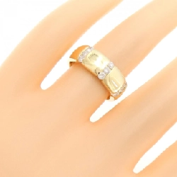 Nhẫn kim cương K18YG 0.34CT 671627