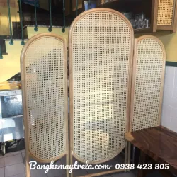 Bình phong mây tự nhiên kiểu đơn giản 1017930