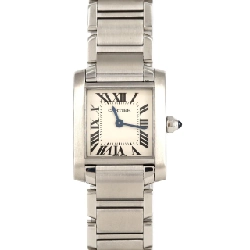 Cartier Tank Française SM W51008Q3 SS Quartz - Hàng hiệu Chính hãng