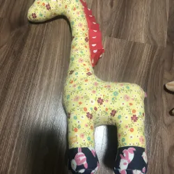 Thú bông hưu cao cổ + tặng xếp hình 777994