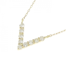 K18YG Dây chuyền kim cương 0.20CT - Hàng hiệu Chính hãng 856253