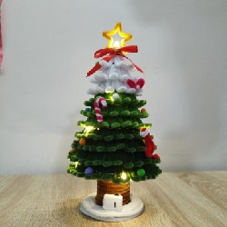 Thông noel bằng kẽm nhung 25220