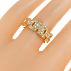 Nhẫn kim cương K18YG 0.25CT 668028