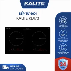 Bếp từ đôi KALITE KDI73 linh hoạt bền bỉ chịu nhiệt tốt 572234
