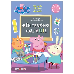 Sách Tương Tác - Cùng Học Cùng Chơi Với Peppa Pig - Đến Trường Thật Vui! - Nhiều Tác Giả
