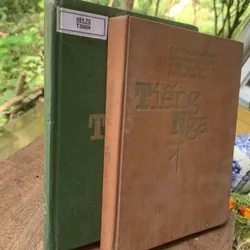 Sách học tiếng Nga, bìa cứng, in tại Nga, tập 1-2 602986