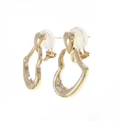 K18YG Bông tai hình trái tim - Hàng hiệu Chính hãng 865810