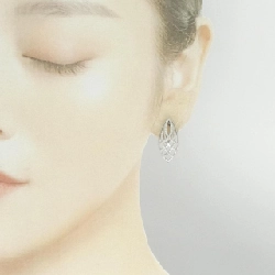 K18WG Bông tai/Khuyên tai Kim cương 0.62CT - Hàng hiệu Chính hãng 876029