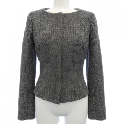 Jacket không cổ CHANEL P33328W04149 - Hàng hiệu Authentic 822355